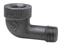 COTOVELO M/F 90� 300LBS PRETO NPT