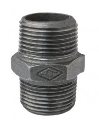NIPPLE HEXAGONAL 150LBS PRETO NPT